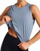Women's Sleeveless Yoga Top Workout Cool T-Shirt